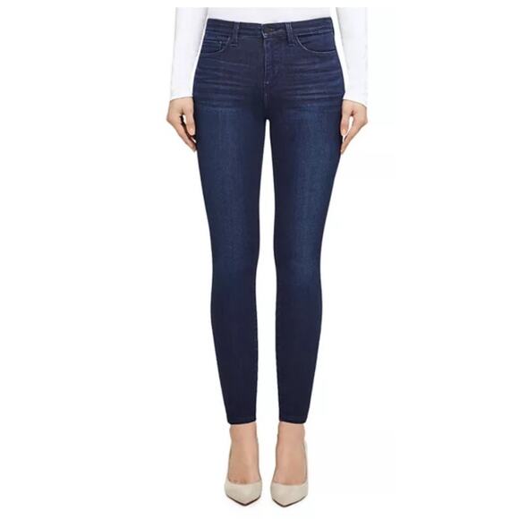 L'Agence Jeans Marguerite skinny denim dark blue size 26 - Picture 1 of 7